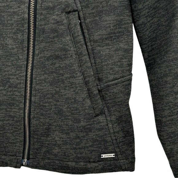 prAna Marabelle Zip-up Waterproof Fleece Softshell Jacket - Gray - Size Small - Picture 7 of 12